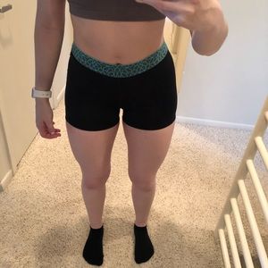 Nike dri-fit spandex shorts